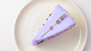 Mediterrane Hochzeit Lavendeltorte