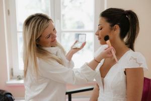 paularina Brautpaar Shooting Makeup