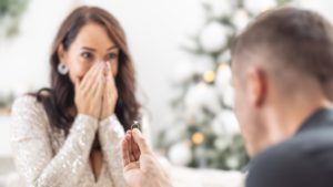 Heiratsantrag Sommer vs. Winter Weihnachtszeit