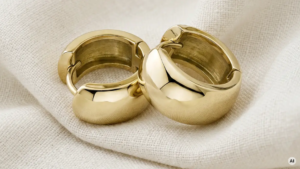 Creolen breit gold